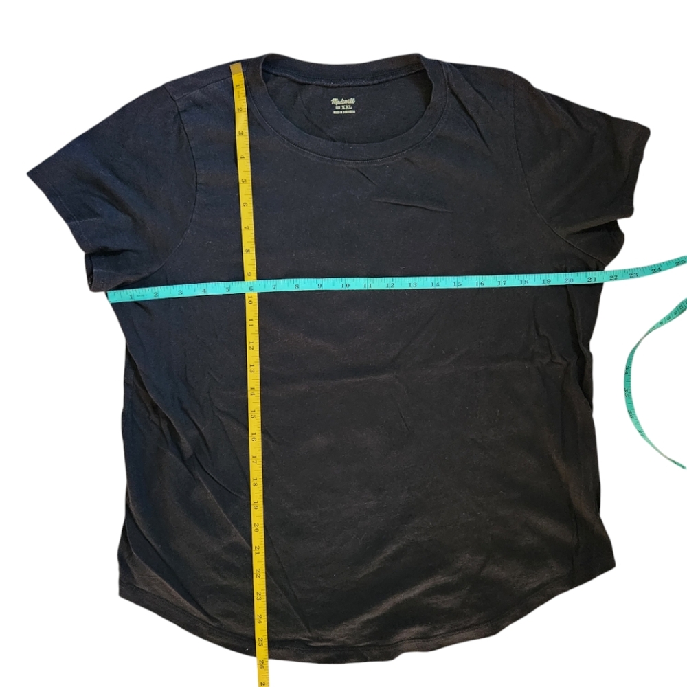 Madewell Black T Shirt XXL - Picture 5 of 6